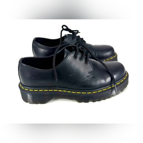 Dr. Martens 1461 BEX Smooth Leather Oxford Shoes in Black Size 7 main image 5